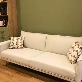 Набор из 3-х подушек Nebraska, мята/принт