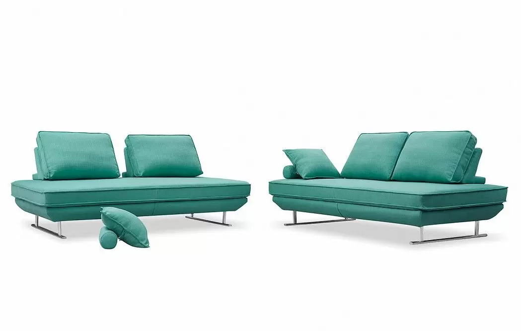 Диван-трансформер Bergamo угловой, мятно-бирюзовый - фото 5