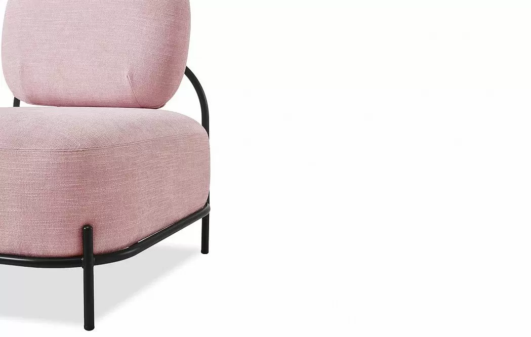 Комплект мягкой мебели Angelina, розовая пудра - фото 15