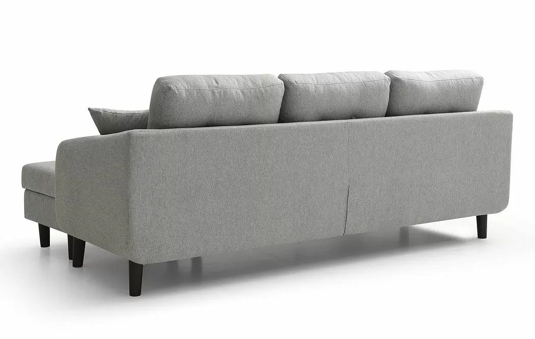 Диван-кровать North угловой (правый), серый - фото 17