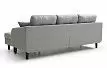 Диван-кровать North угловой (правый), серый