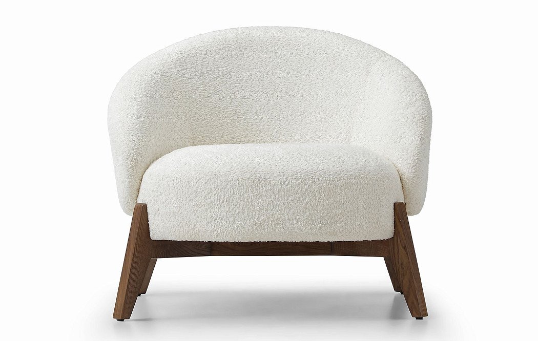 Кресло Orlando, белый/орех - фото 3