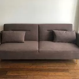 Диван-кровать Liverpool, графит/золото