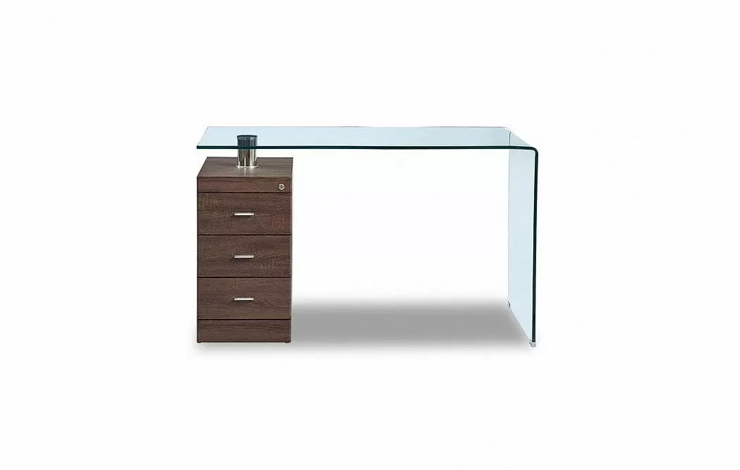 Стол письменный Waterfall, темное дерево - фото 12