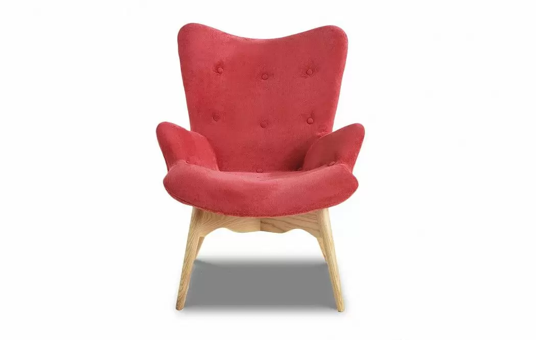 Кресло Contour, коралловый/ясень - фото 3