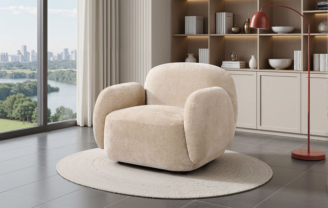 Кресло Chrissy, бежевый - фото 2