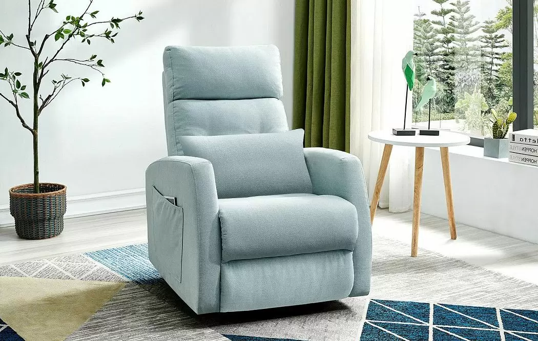 Кресло-реклайнер Vegas, бирюзовый