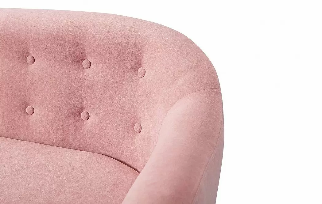 Комплект мягкой мебели Florence, коралловый/орех - фото 17