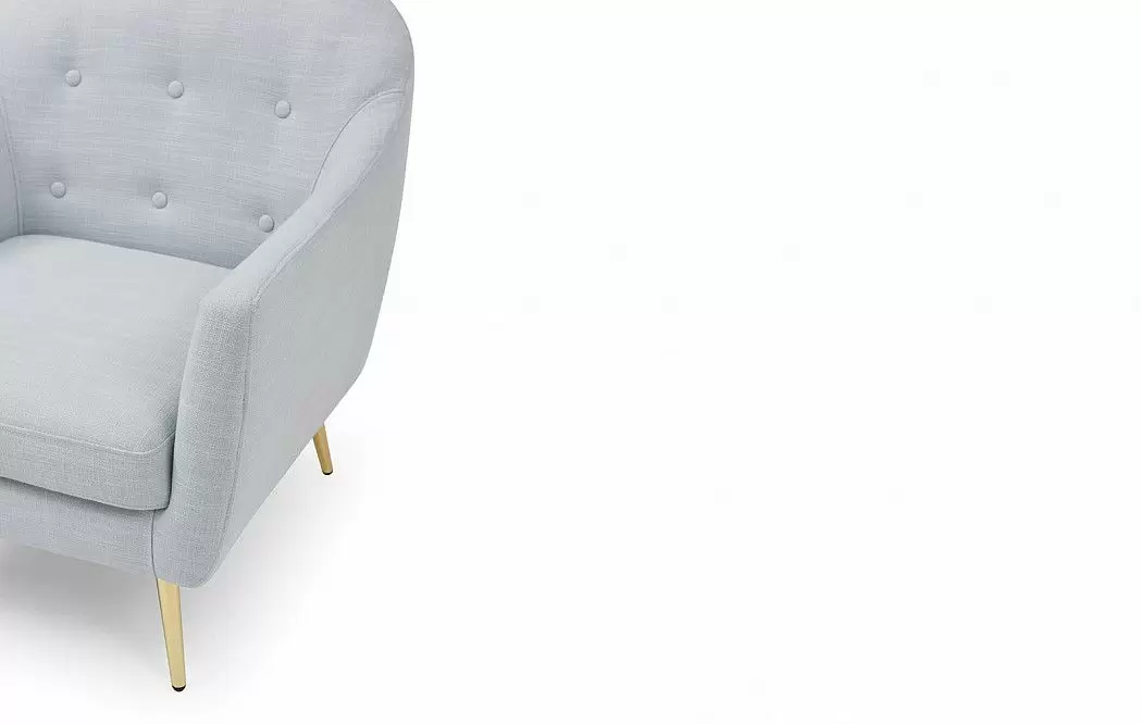 Комплект мягкой мебели Madrid & Carmen, небесно-голубой - фото 17