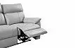 Диван-реклайнер Allison 2-х местный, светло-серый