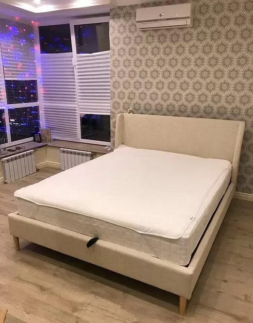 Кровать Carrera 180x200 (с подъемным механизмом), бежевый - фото 15