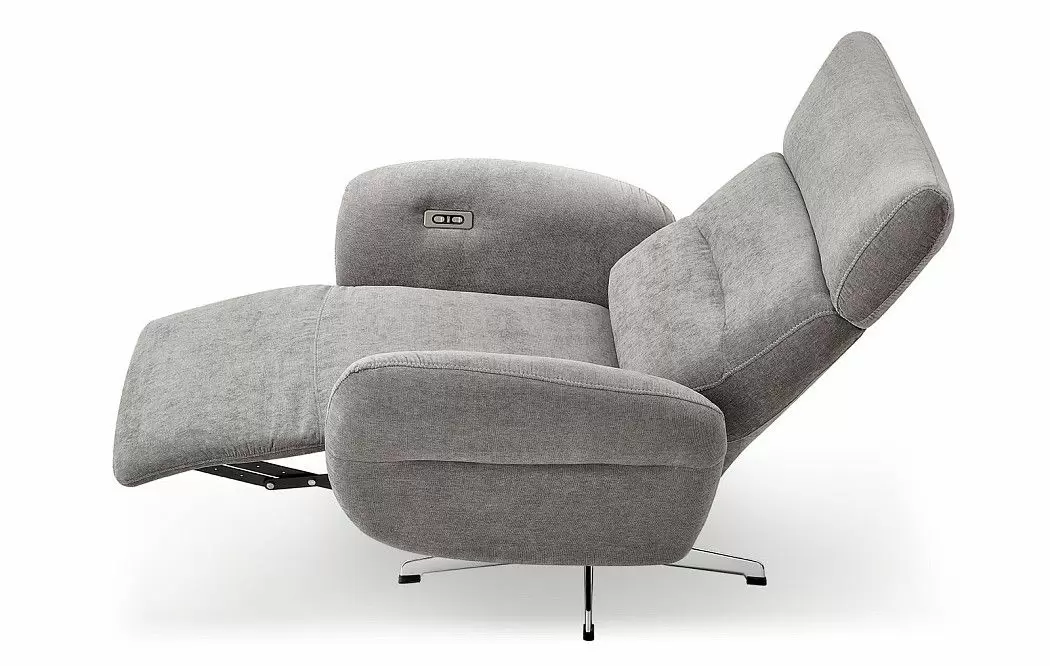 Кресло-реклайнер Star, серый - фото 10