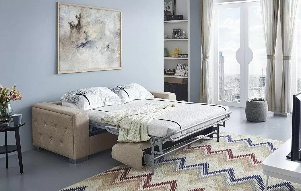 Диван-кровать Dallas 3-х местный, бежевый - фото 2