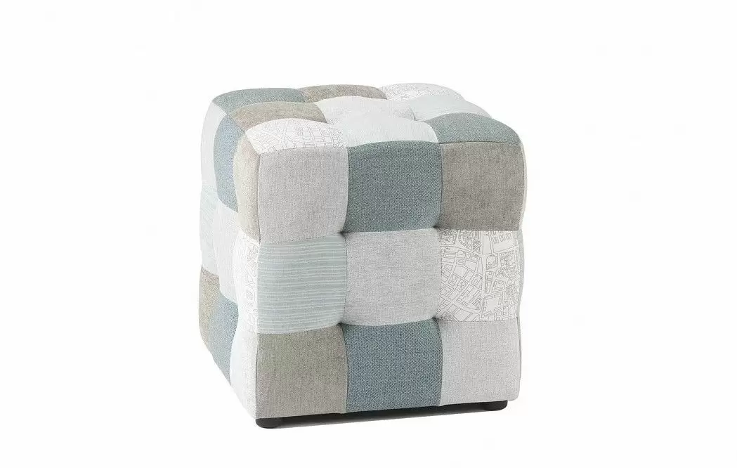 Пуф Trendy, светлый пэчворк - фото 3