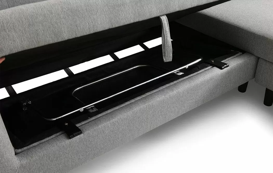 Диван-кровать North угловой (правый), серый - фото 10