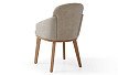 Стул Clarissa, бежевый/орех