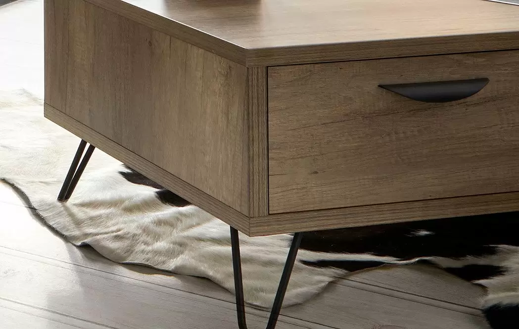 Стол журнальный CT-216 Kansas, дуб - фото 5