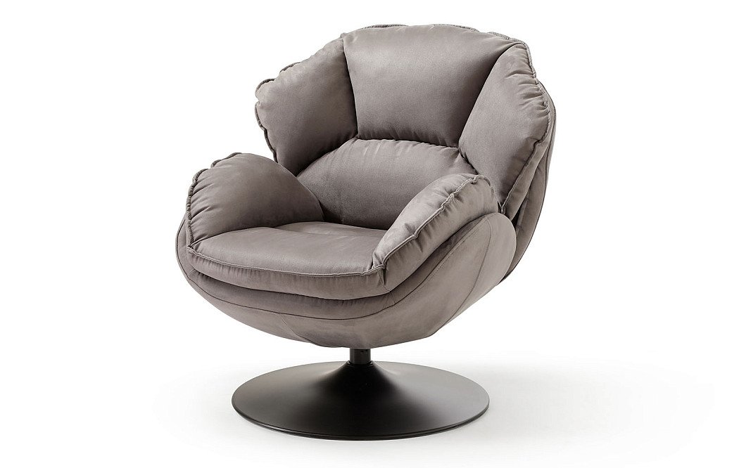 Кресло Bergen, серо-коричневый - фото 5