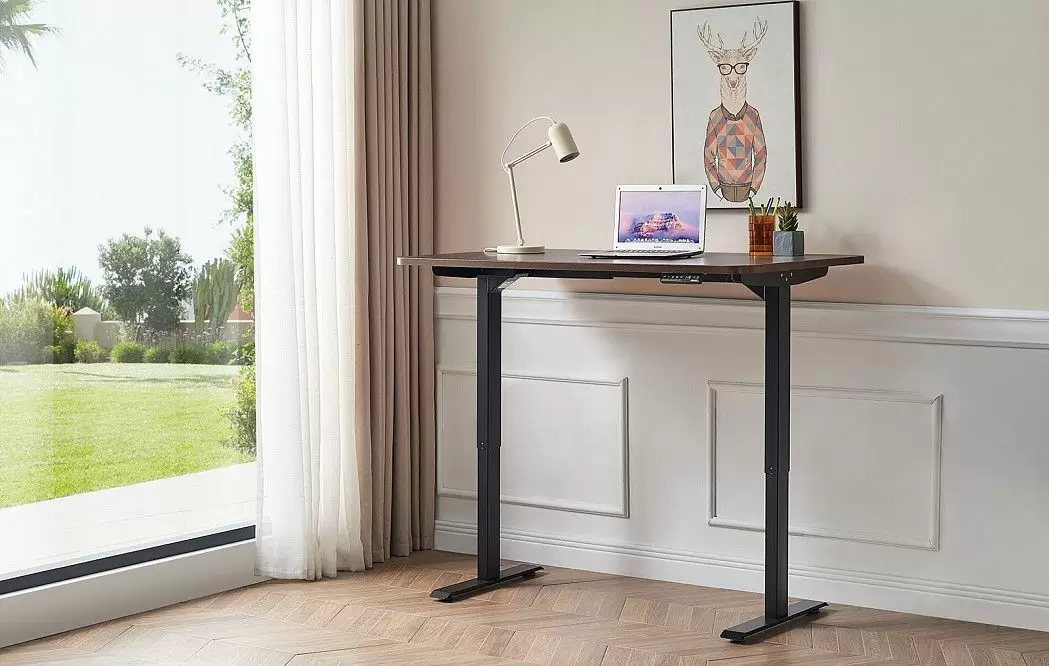 Стол London (140) орех, регулируемая высота, электропривод - фото 2