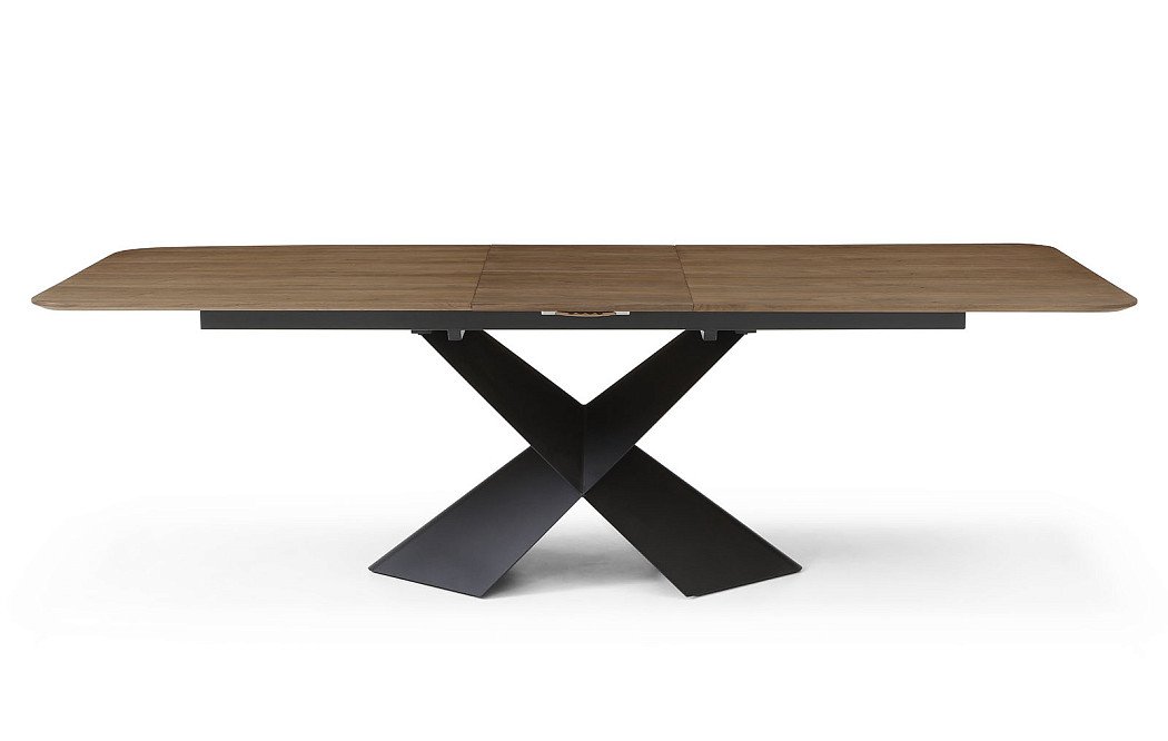 Стол раскладной Monaco 180-230, орех/черный - фото 6