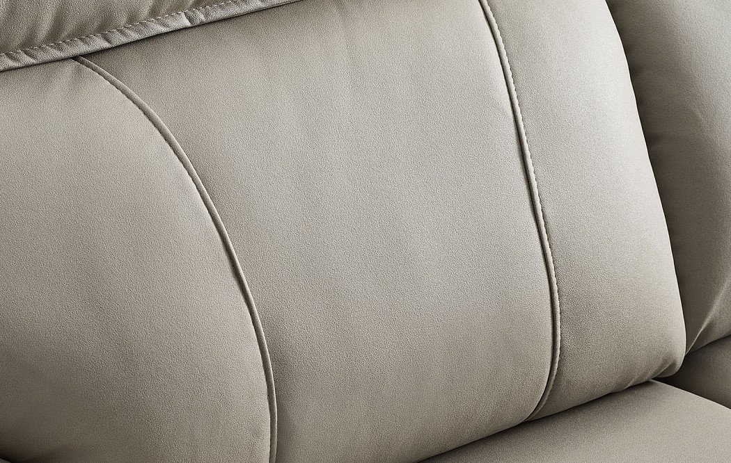 Диван-реклайнер Allison 3-х местный, песочный - фото 15