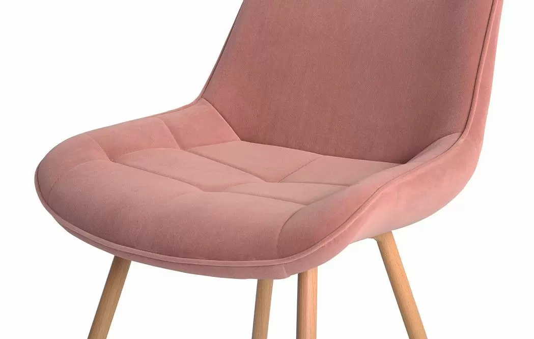 Стул Amalia, коралловый/дерево - фото 4