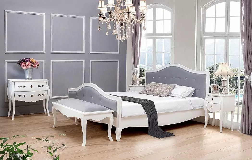 Тумба прикроватная Marie, белый - фото 5