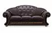 Комплект мягкой мебели Versace, коричневый