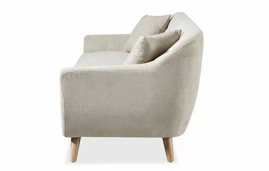 Диван Stockholm 3-х местный, бежевый - фото 4