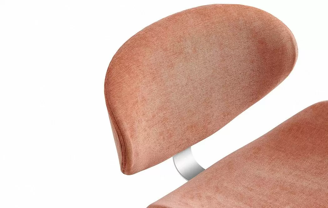 Кресло Miranda, коралловый/хром - фото 8