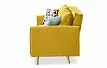 Диван-кровать Beatrix, желтый