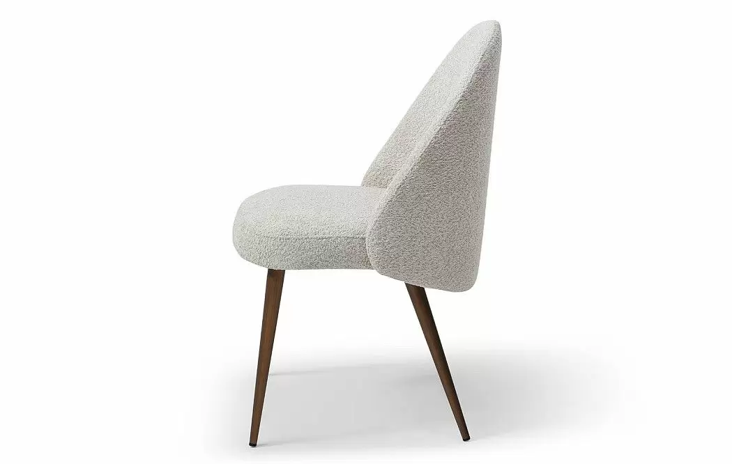 Стул Leda, белый/бронза - фото 5