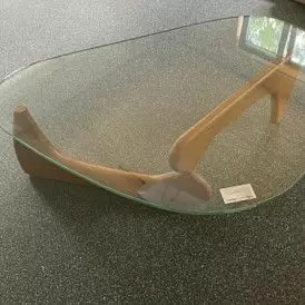 Стол журнальный Muse (в стиле Noguchi), коричневый