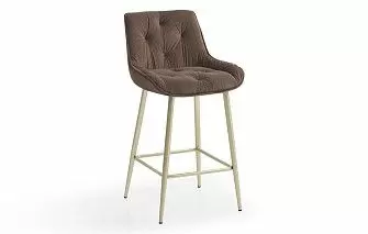 Стул полубарный Joely Bar (65), коричневый/шампань