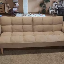 Диван-кровать Luigi, пепельная роза