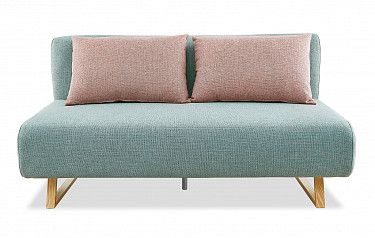 Диван-кровать Rosy 3-х местный, мята/коралловый