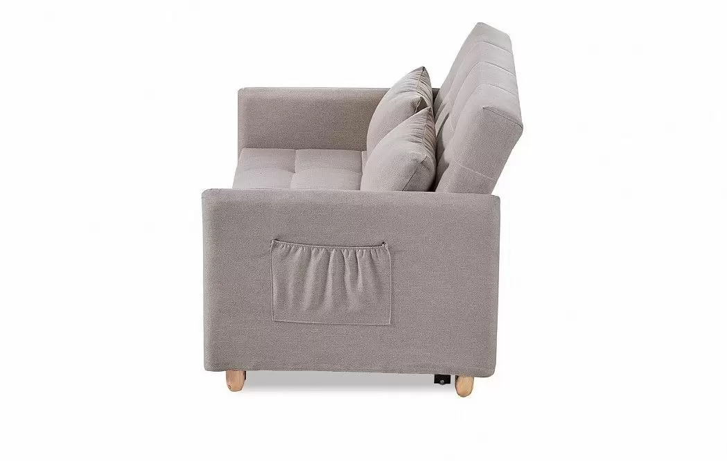 Диван-кровать Benedict, серо-бежевый - фото 6