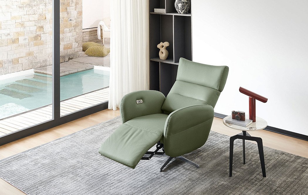 Кресло-реклайнер Star, зеленый - фото 3