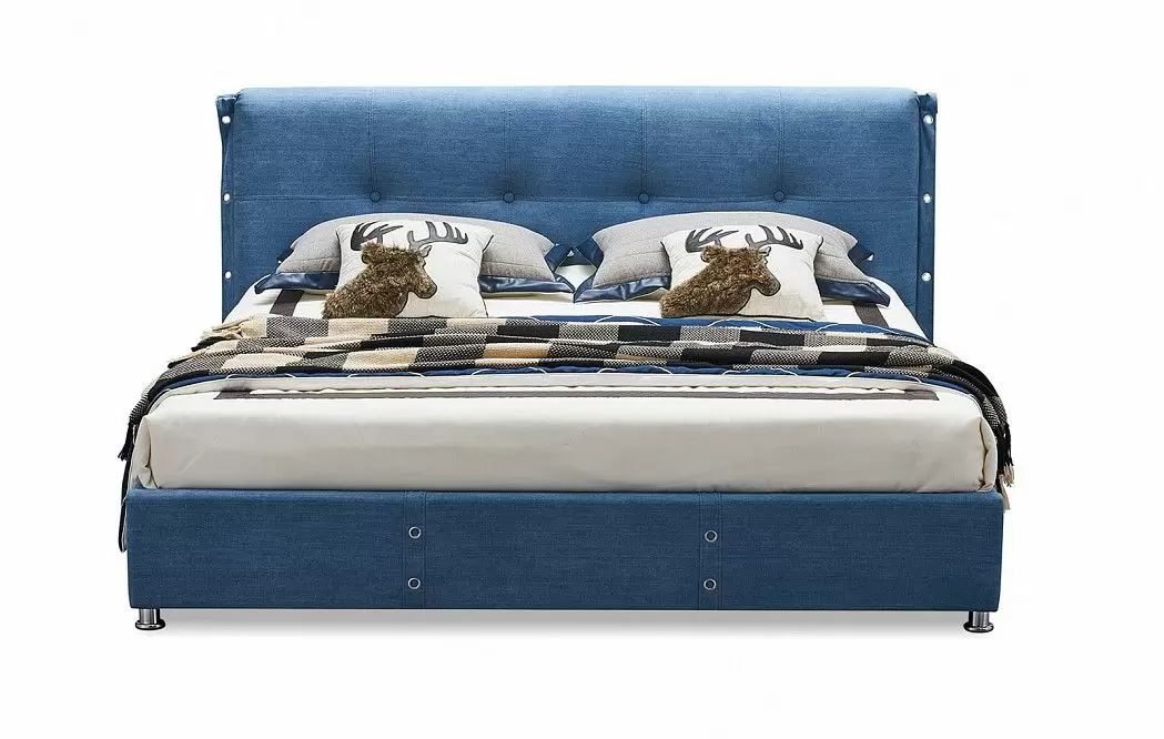 Кровать с подъемным механизмом Norden, синий - фото 8