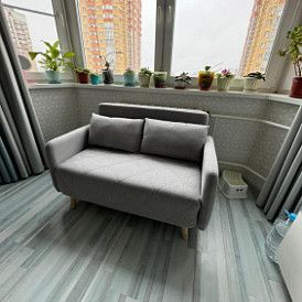 Диван-кровать Cardiff, коричневый меланж