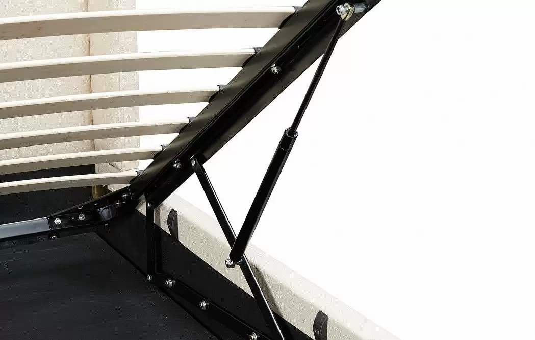 Кровать с подъемным механизмом Carrera, бежевый - фото 7