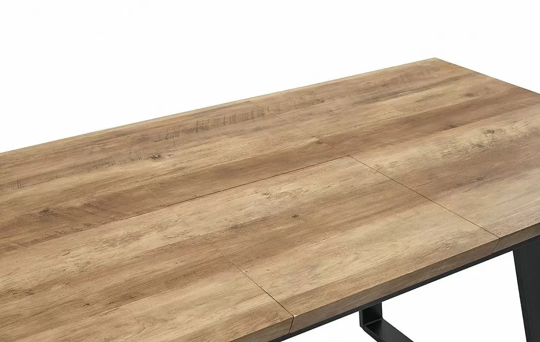 Стол раскладной Maryland 120-160, орех/черный - фото 6