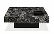 Стол журнальный Gabrielle (100), черный камень