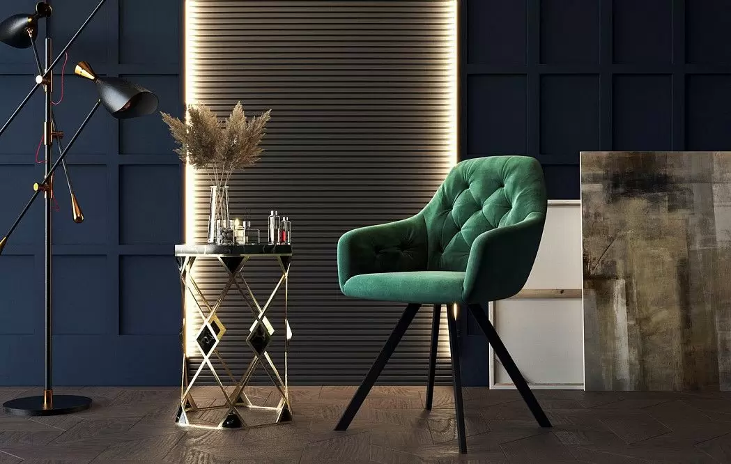 Стул Glenn, темно-зеленый - фото 5