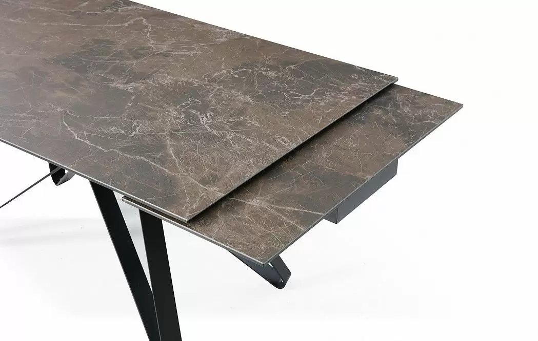 Стол раскладной Butterfly 160-240, темная керамика - фото 10