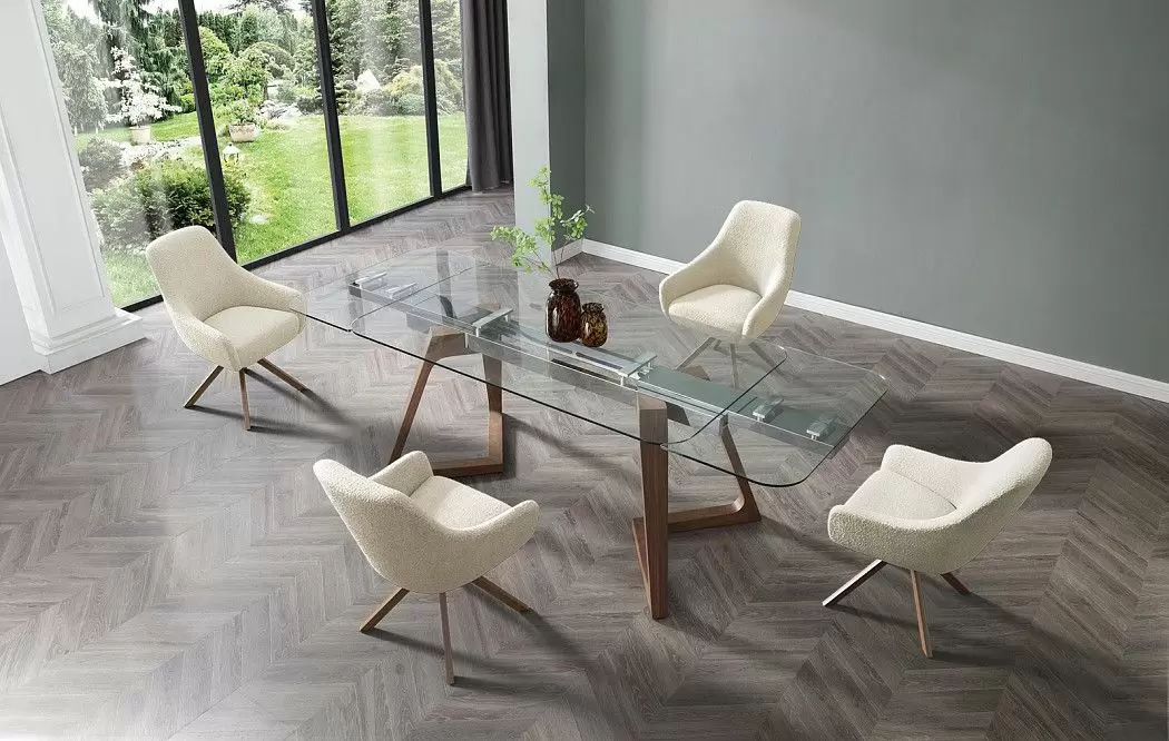 Стол раскладной Eden 140-200, орех - фото 17