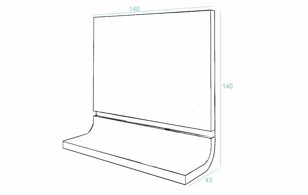 TV-модуль Iberia, белый - фото 4