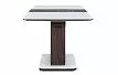 Стол раскладной Rosanna 140-180, темно-коричневый/белый