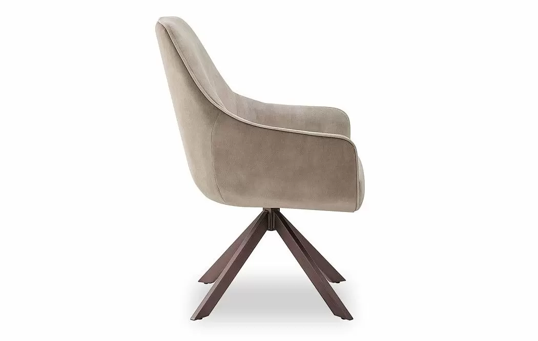 Стул Emma, темно-бежевый/мокко/бронза - фото 11