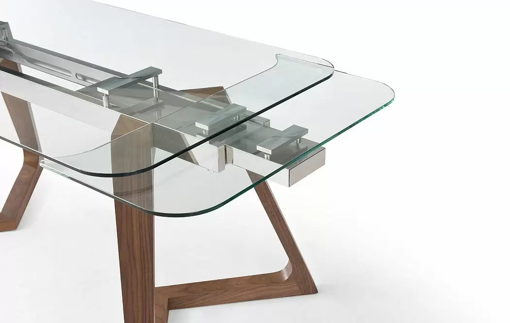 Стол раскладной Eden 180-260, орех - фото 10